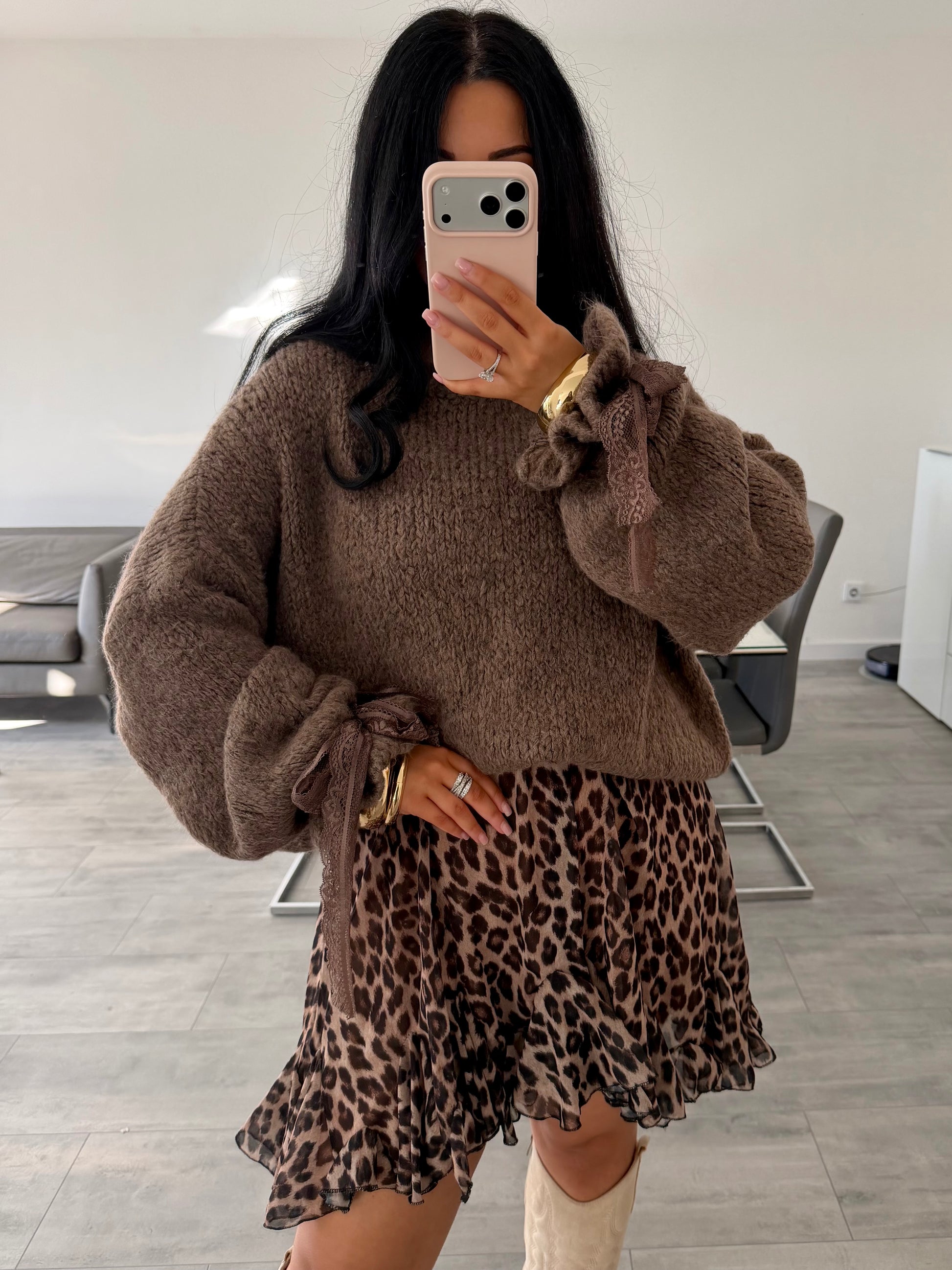 LEOPRINT VOLANTROCK MAYA – Miss Nova Damenmode