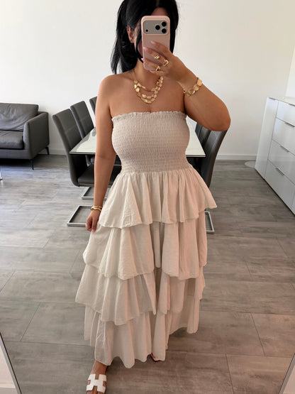 BAUMWOLL-MAXIKLEID SOPHIA – Damenkleid bei Missnova