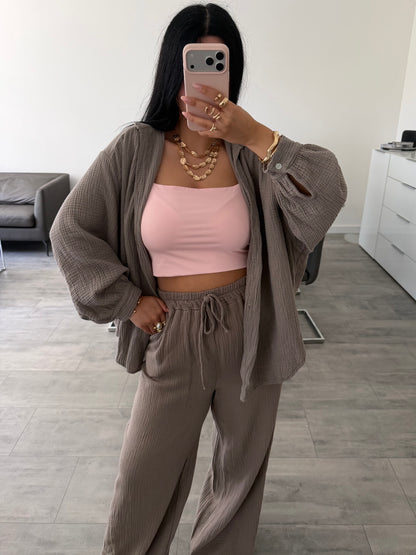 MUSSELIN HOSE LEYA