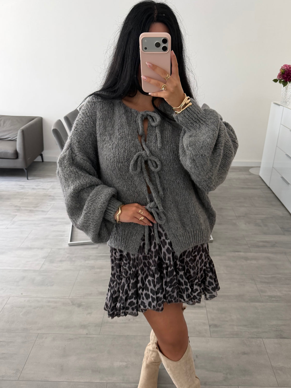 CARDIGAN MALIA MIT SCHLEIFE