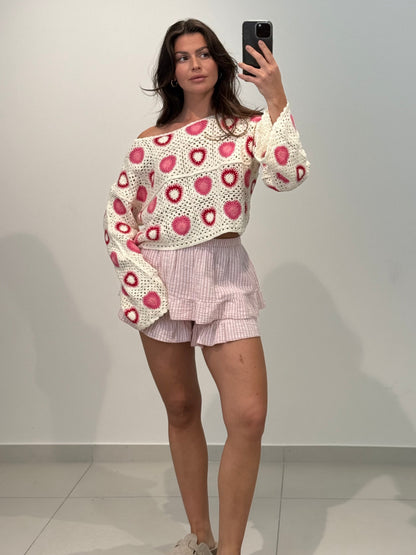 CROCHET HÄKELOBERTEIL ESTELLE – Miss Nova Damenmode