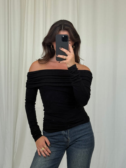 SOFT TOUCH OFF-SHOULDER LONGSLEEVE ANAIS