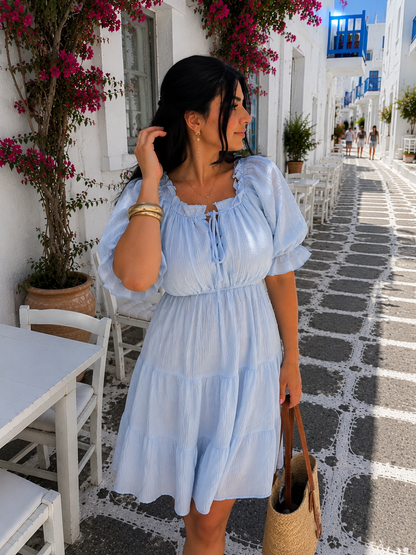 MUSSELIN BABYDOLLKLEID ELLA