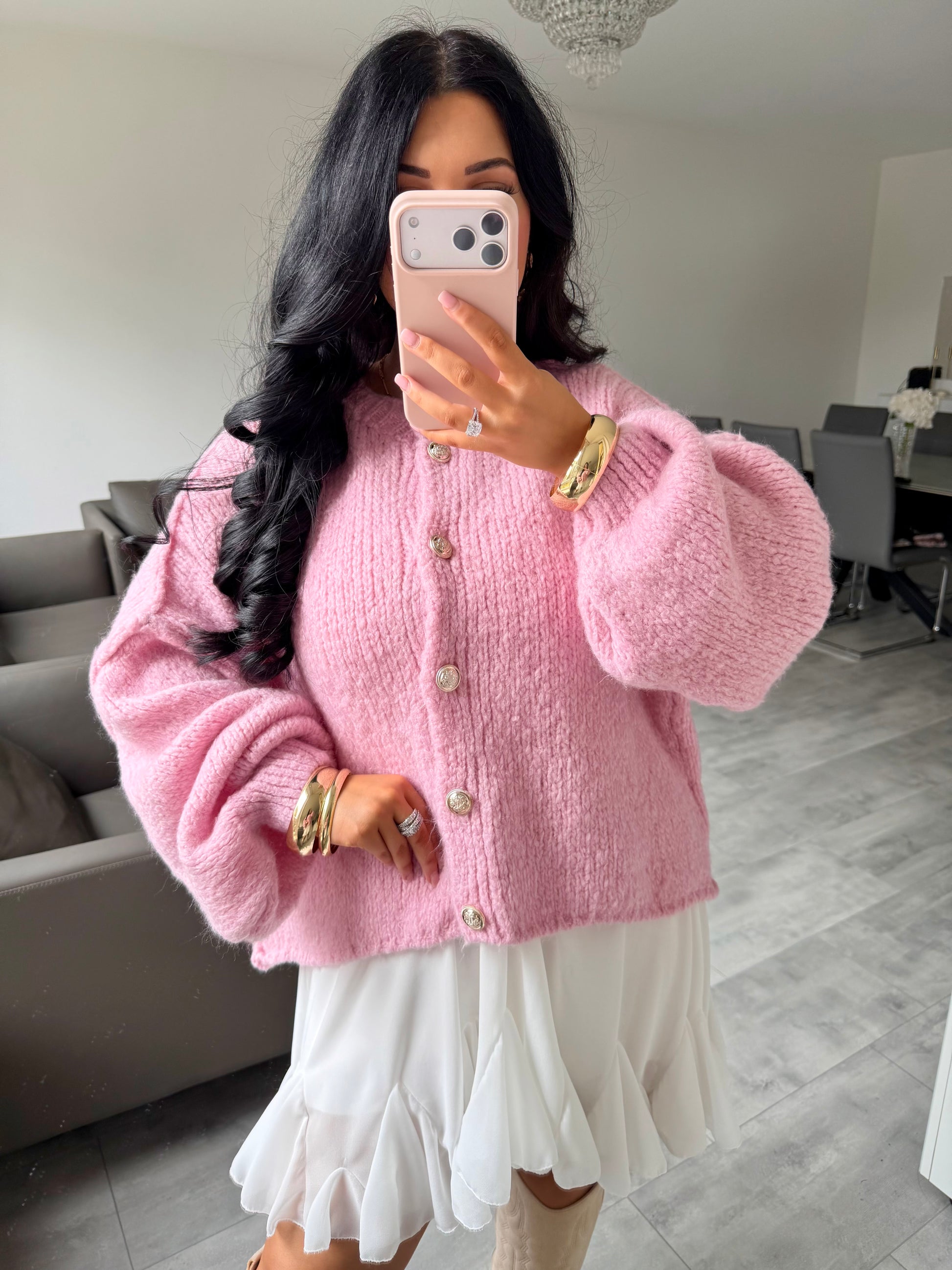 CARDIGAN FINA KURZ Ansicht 2 – Miss Nova Damenmode