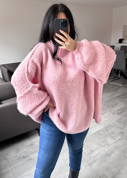 OVERSIZE PULLOVER FIONA ROSA