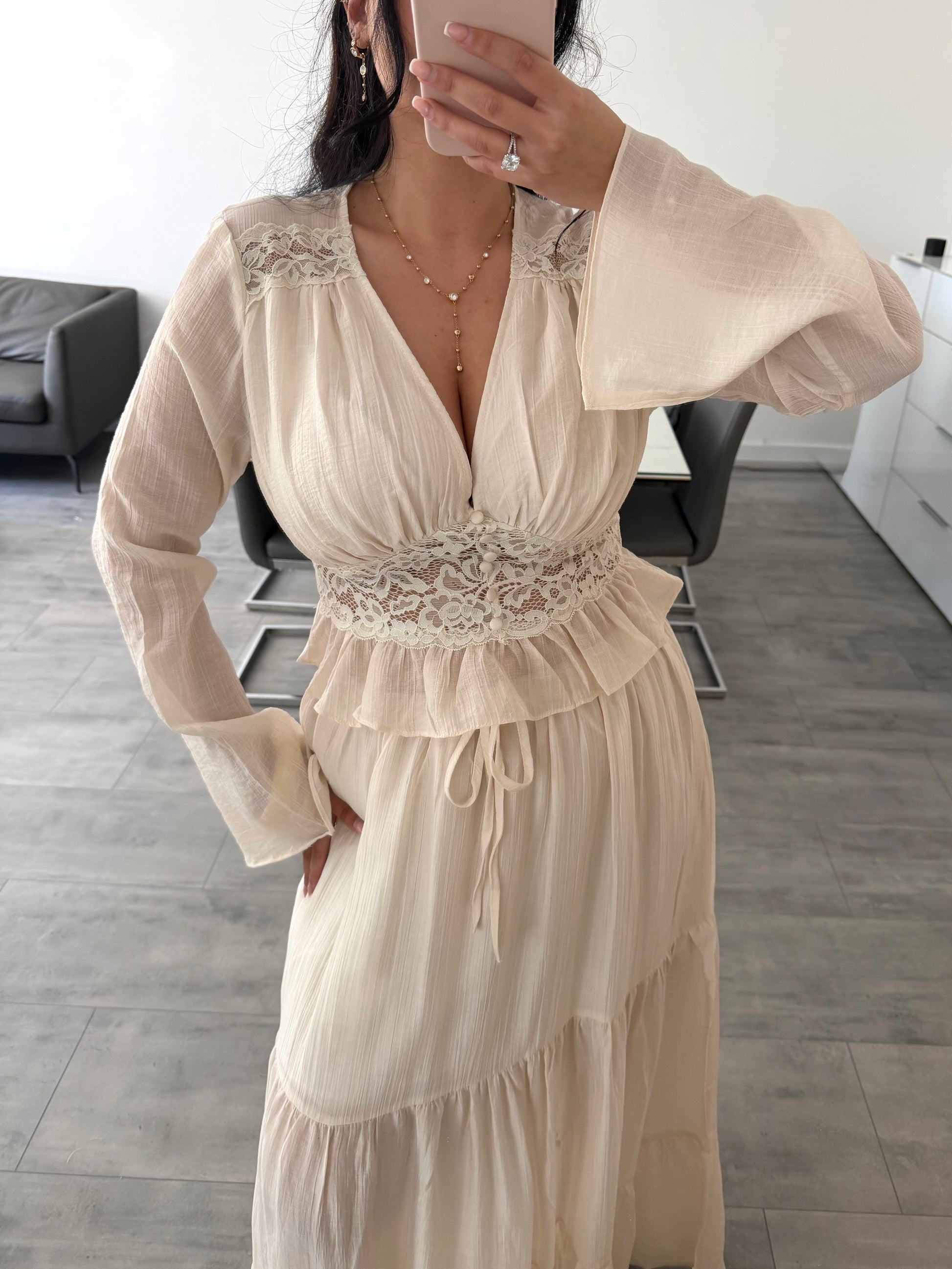 BOHO-LACE SET ZAERA Ansicht 4 – Miss Nova Damenmode