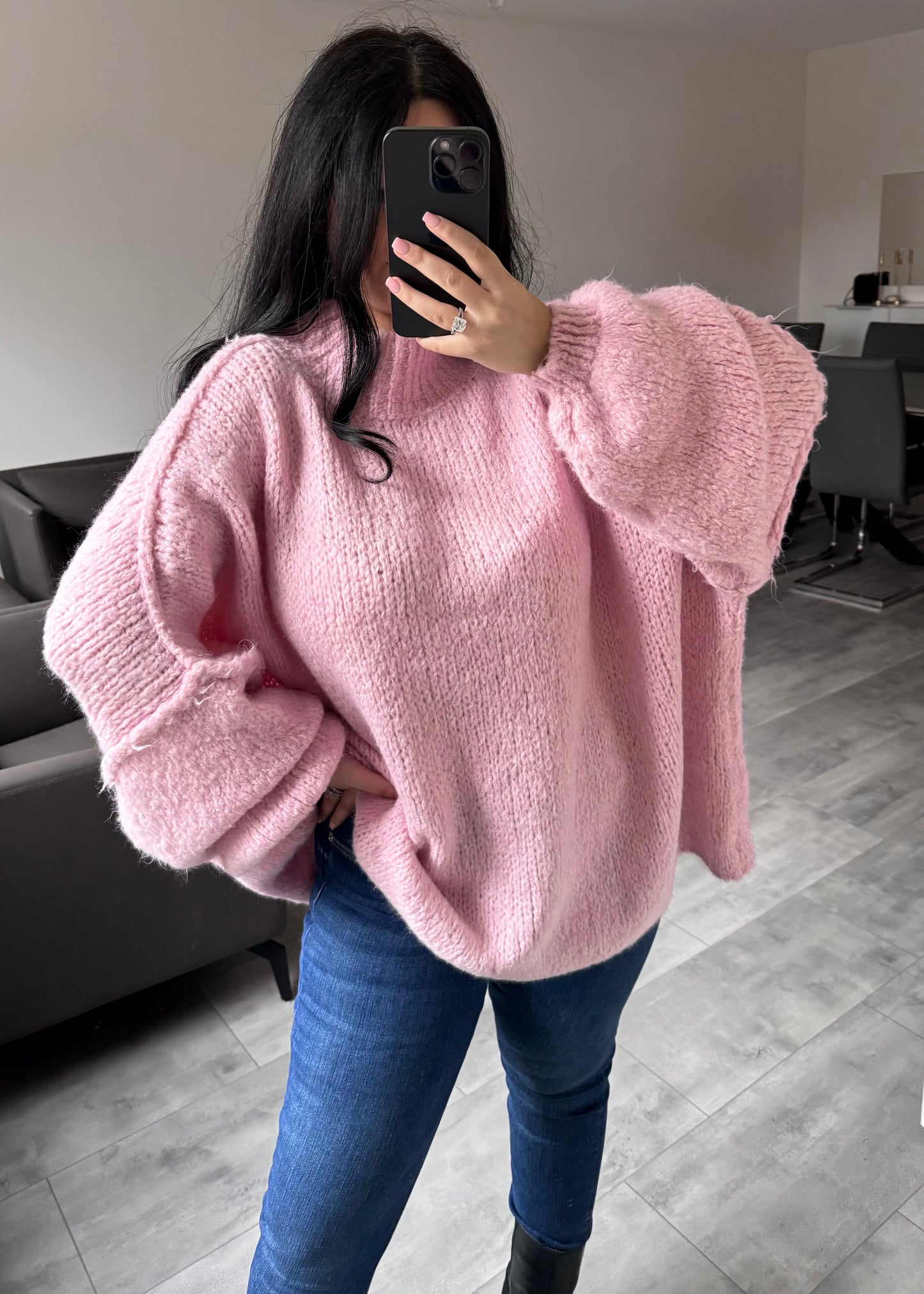OVERSIZE PULLOVER FIONA ROSA