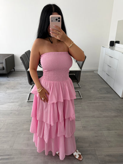 BAUMWOLL-MAXIKLEID SOPHIA
