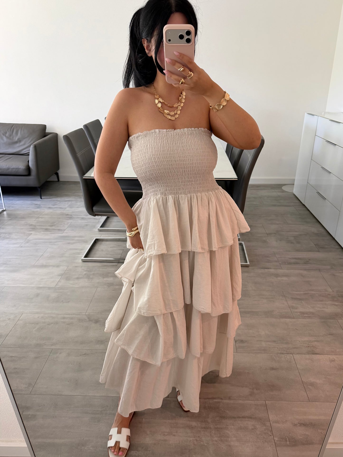 BAUMWOLL-MAXIKLEID SOPHIA – Damenkleid bei Missnova