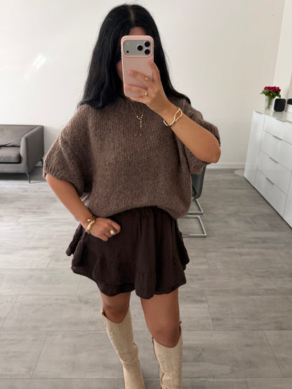 KURZARM PULLOVER NINA