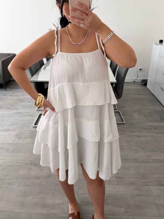 MUSSELIN KLEID JENNY KURZ