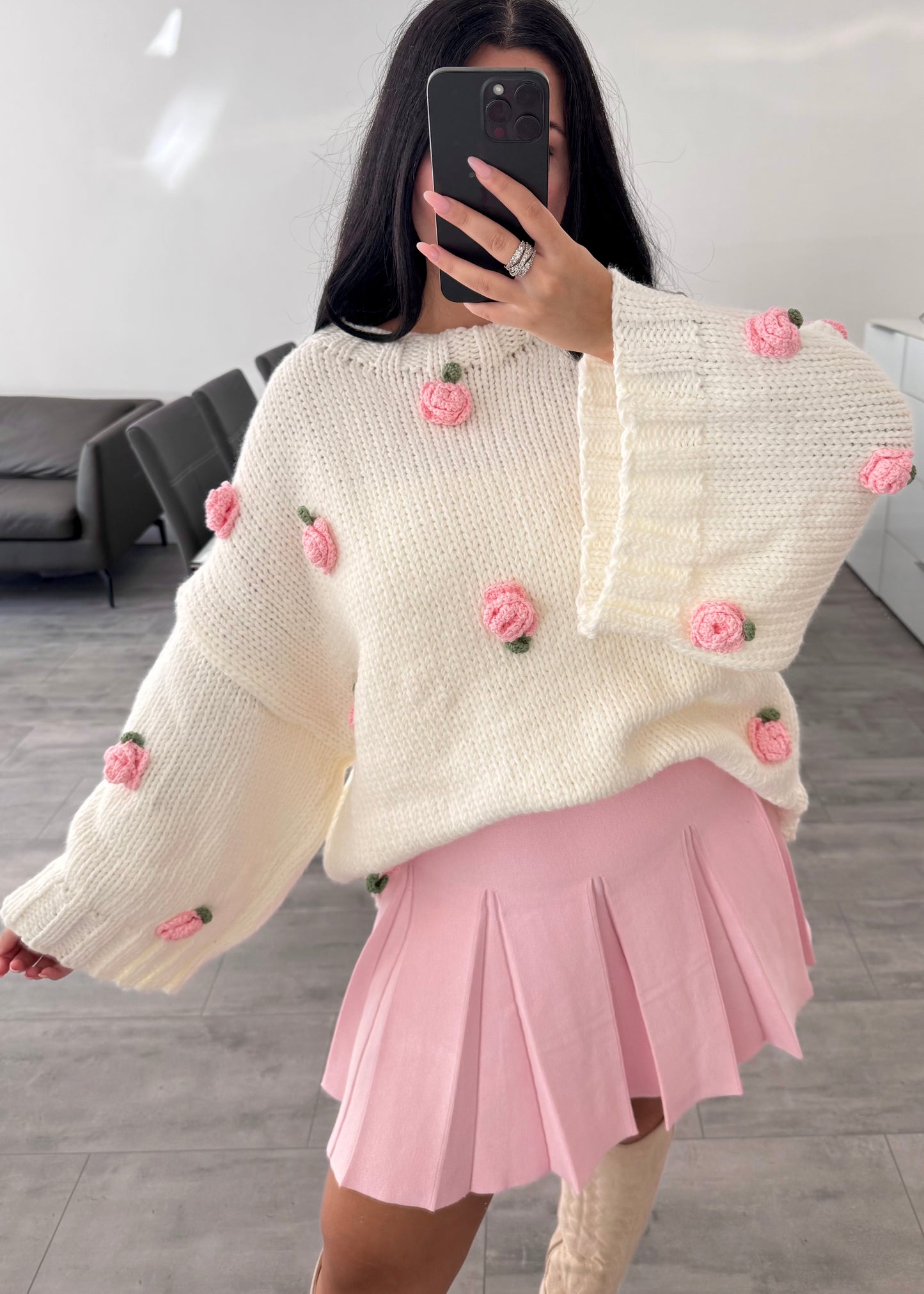 CROCHET PULLOVER ROSALIA WEISS