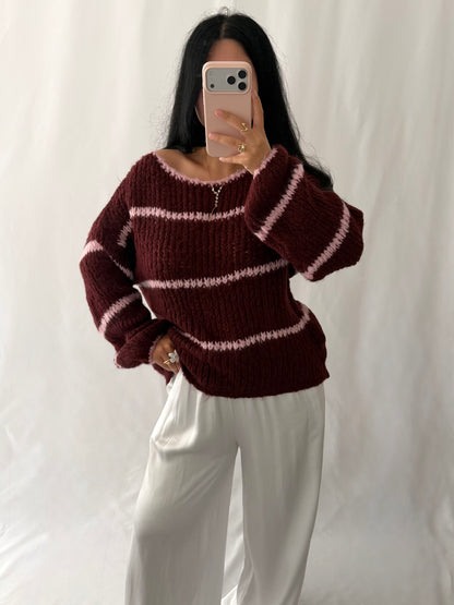 OFF-SHOULDER PULLOVER ELFI