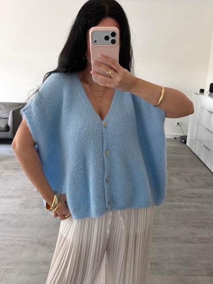 KURZARM STRICKJACKE LENI