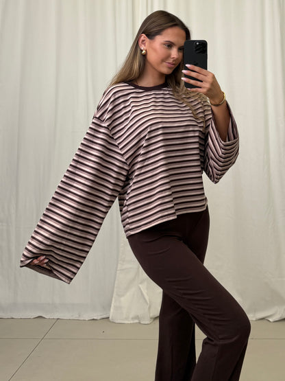 STRIPED COTTON LONGSLEEVE LINNEA