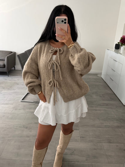 CARDIGAN MALIA MIT SCHLEIFE