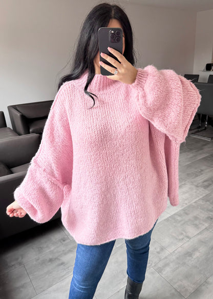 OVERSIZE PULLOVER FIONA ROSA