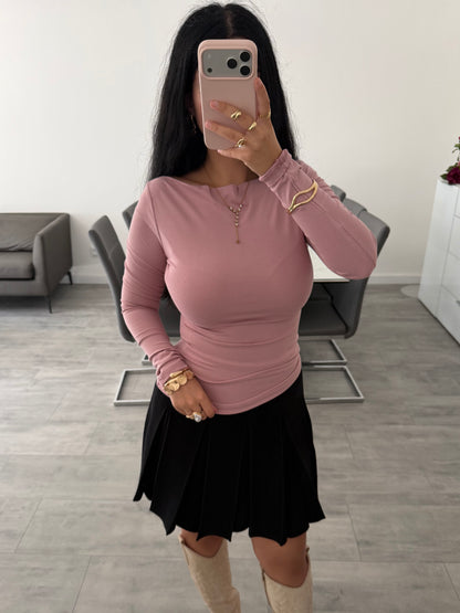 SOFT TOUCH LONGSLEEVE MIT U-BOOT-AUSSCHNITT