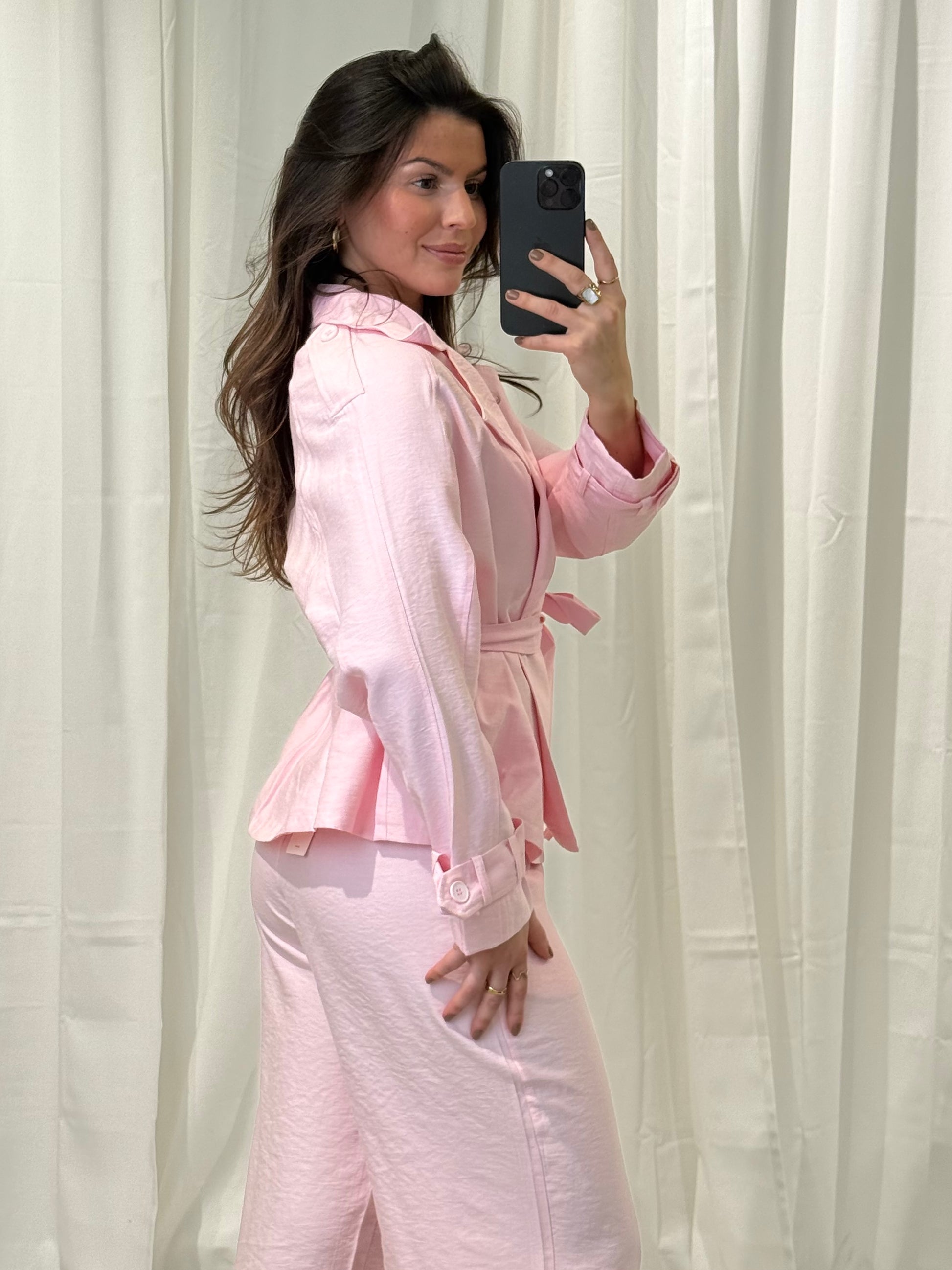 KURZER TRENCHCOAT – Miss Nova Damenmode