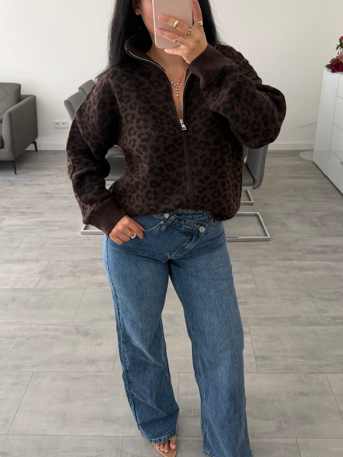 STRETCH STRAIGHT LEG JEANS EFFIE BLAU