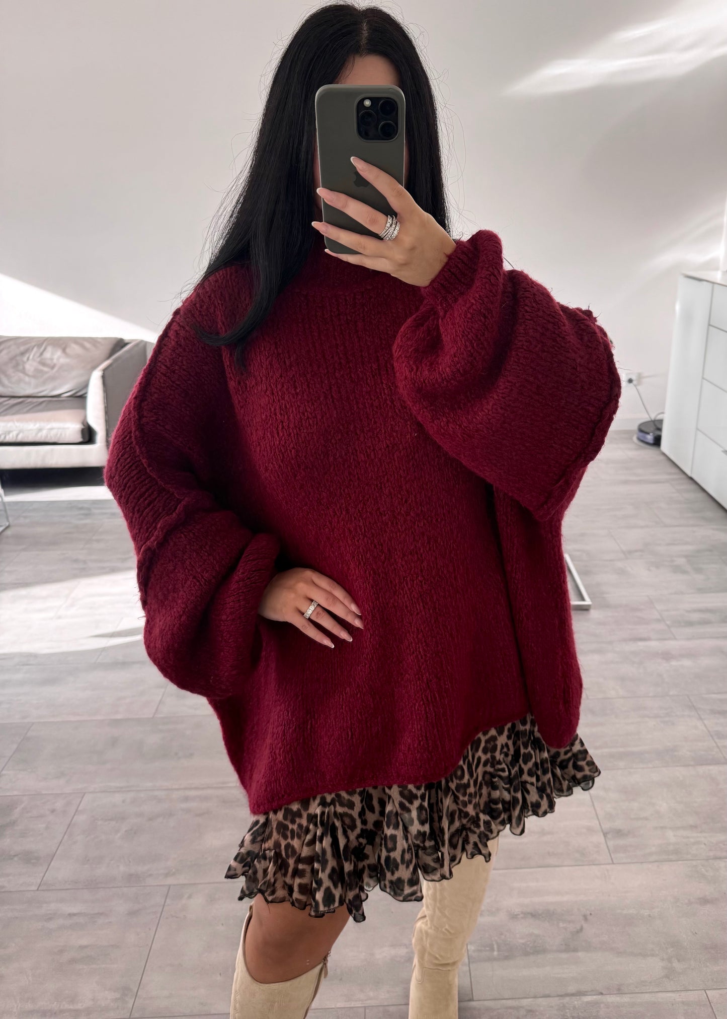 OVERSIZE PULLOVER FIONA – Miss Nova Damenmode