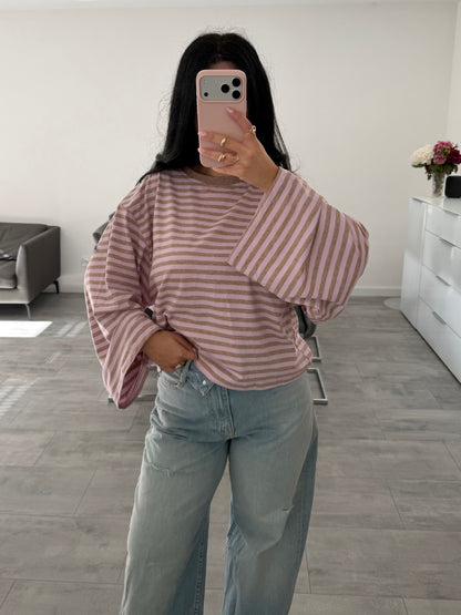 STRIPED COTTON LONGSLEEVE LINNEA