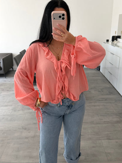 MUSSELINBLUSE DAHLIA – Musselin Mode Miss Nova