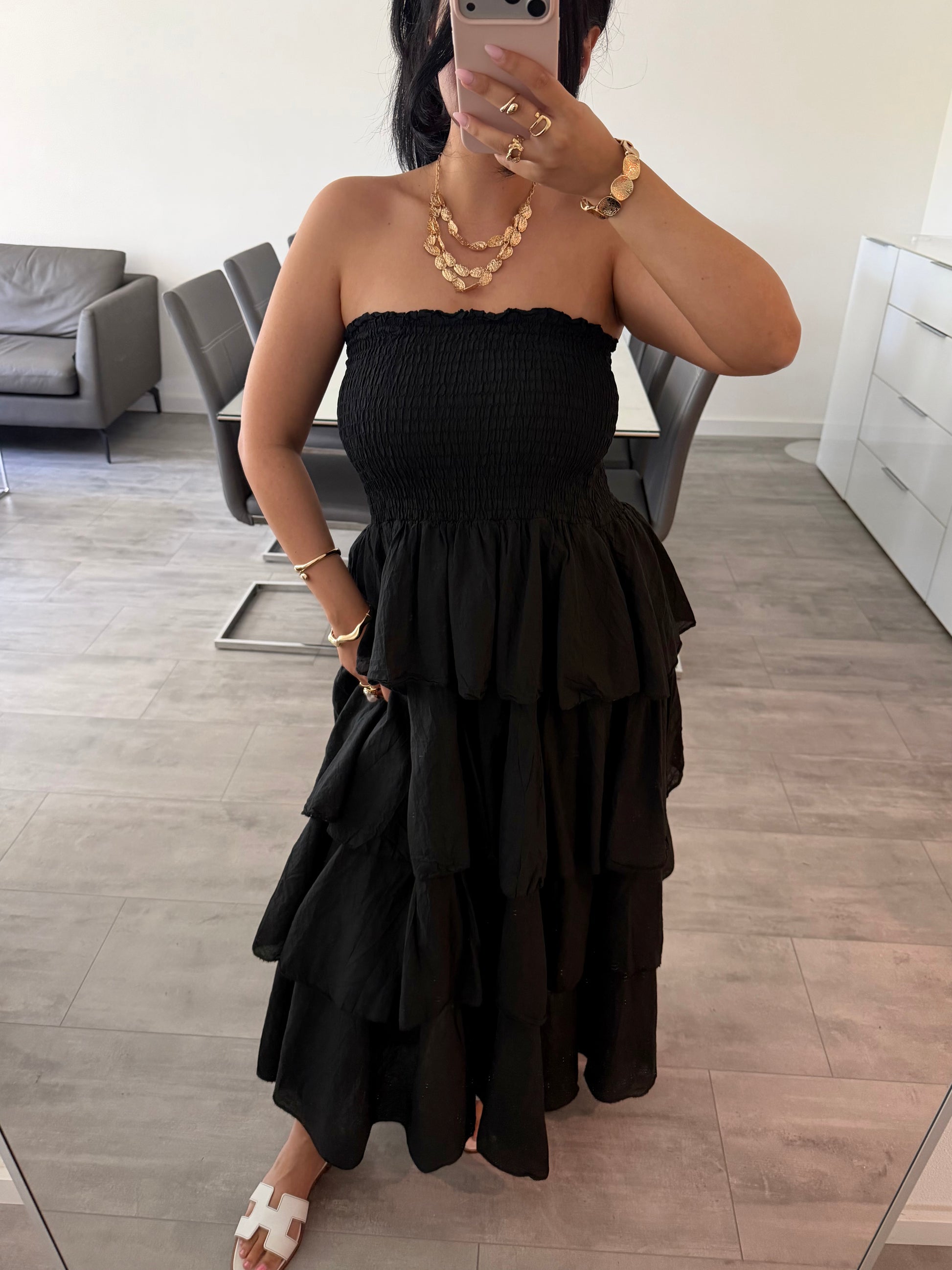 BAUMWOLL-MAXIKLEID SOPHIA – Damenkleid bei Missnova