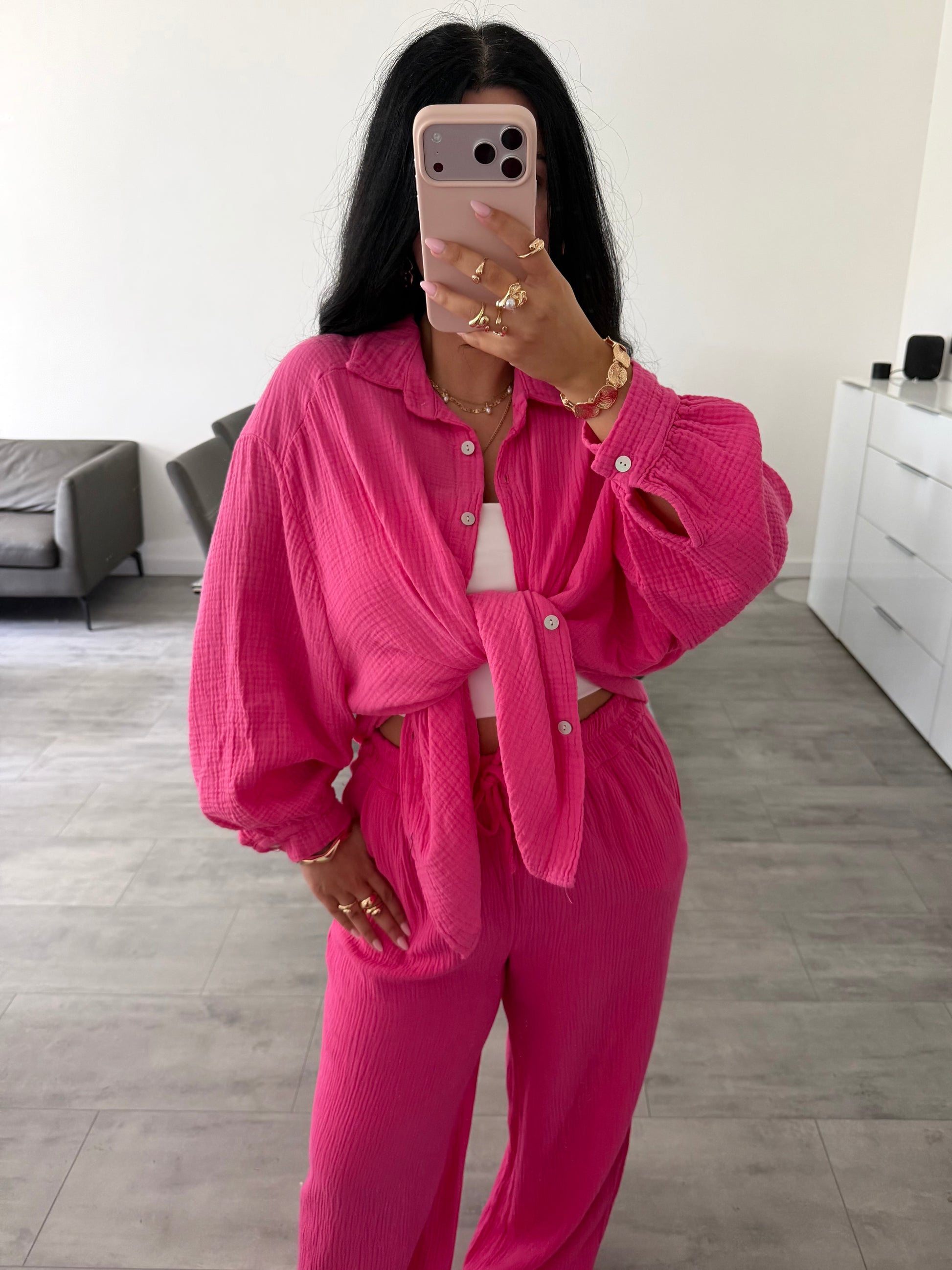 MUSSELIN BLUSE LEYA – Musselin Bluse bei Missnova