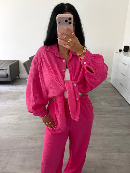 MUSSELIN BLUSE LEYA – Musselin Bluse bei Missnova