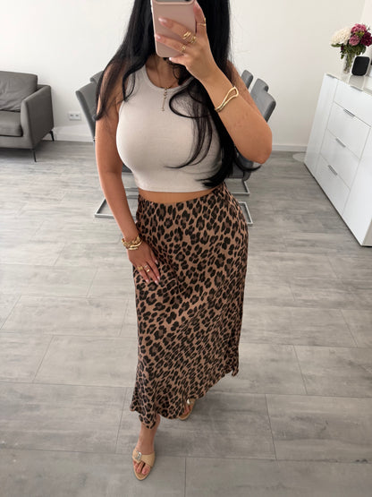 MAXI SEIDENROCK LEOPRINT