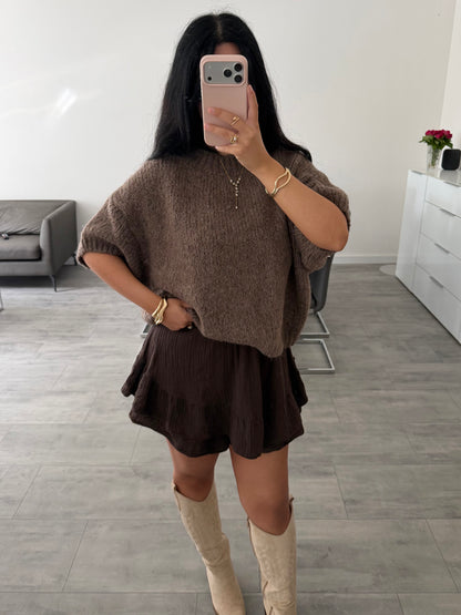 KURZARM PULLOVER NINA