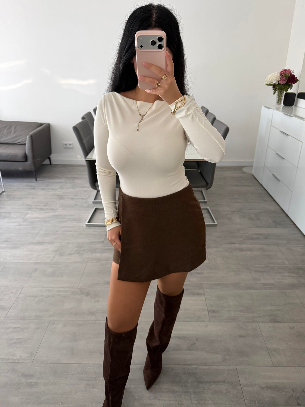 WICKEL-SKORT ISABELL