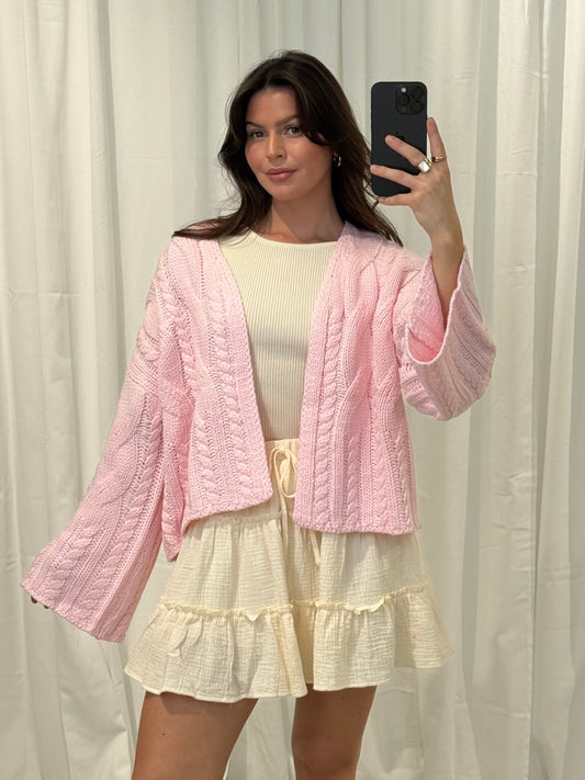 ZOPFMUSTER STRICKJACKE SERENA