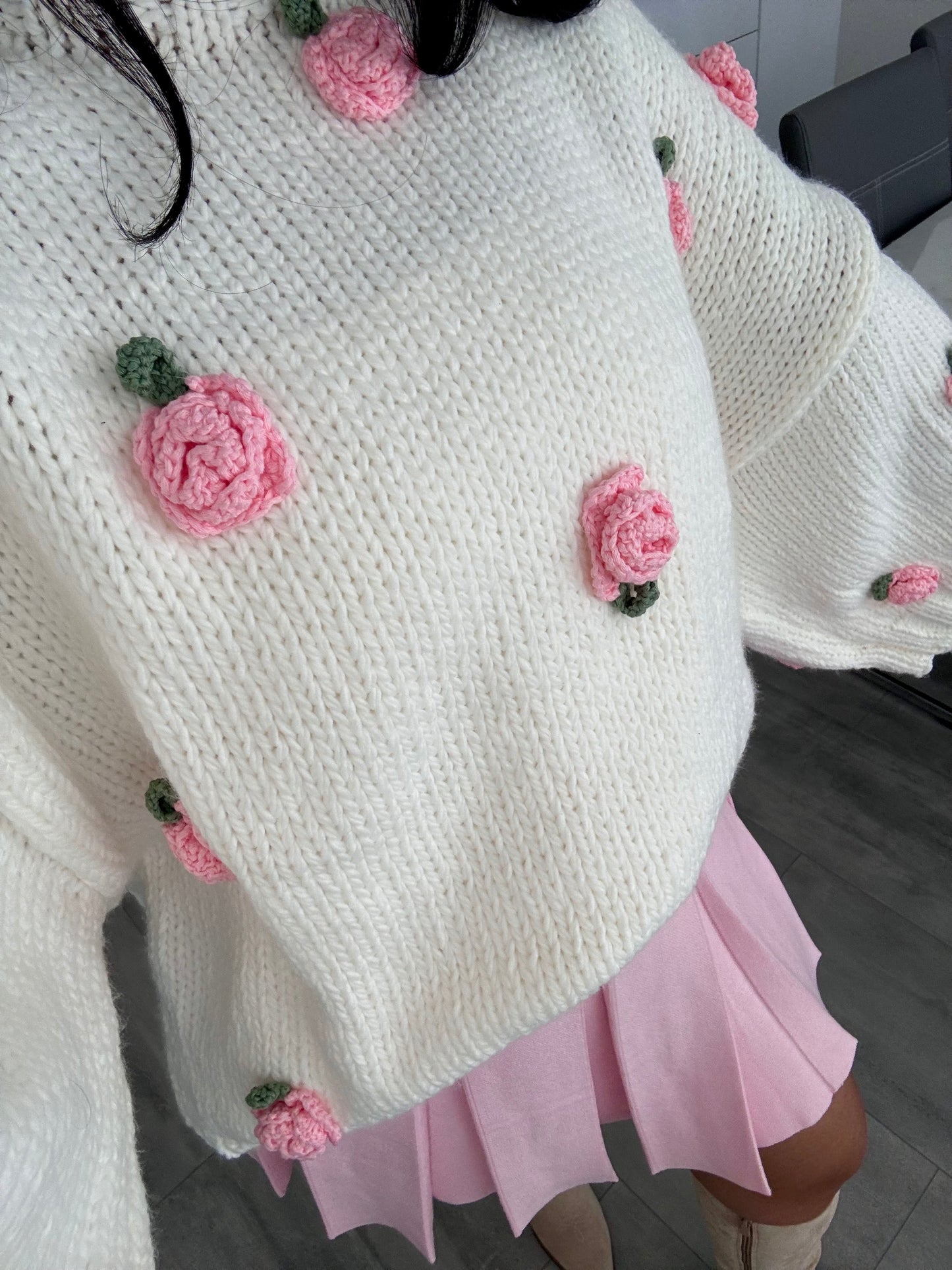 CROCHET PULLOVER ROSALIA WEISS