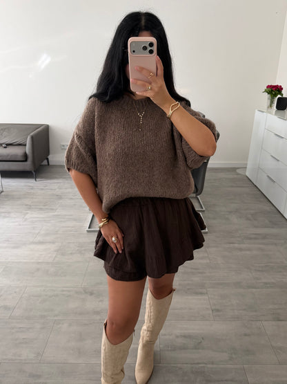 KURZARM PULLOVER NINA