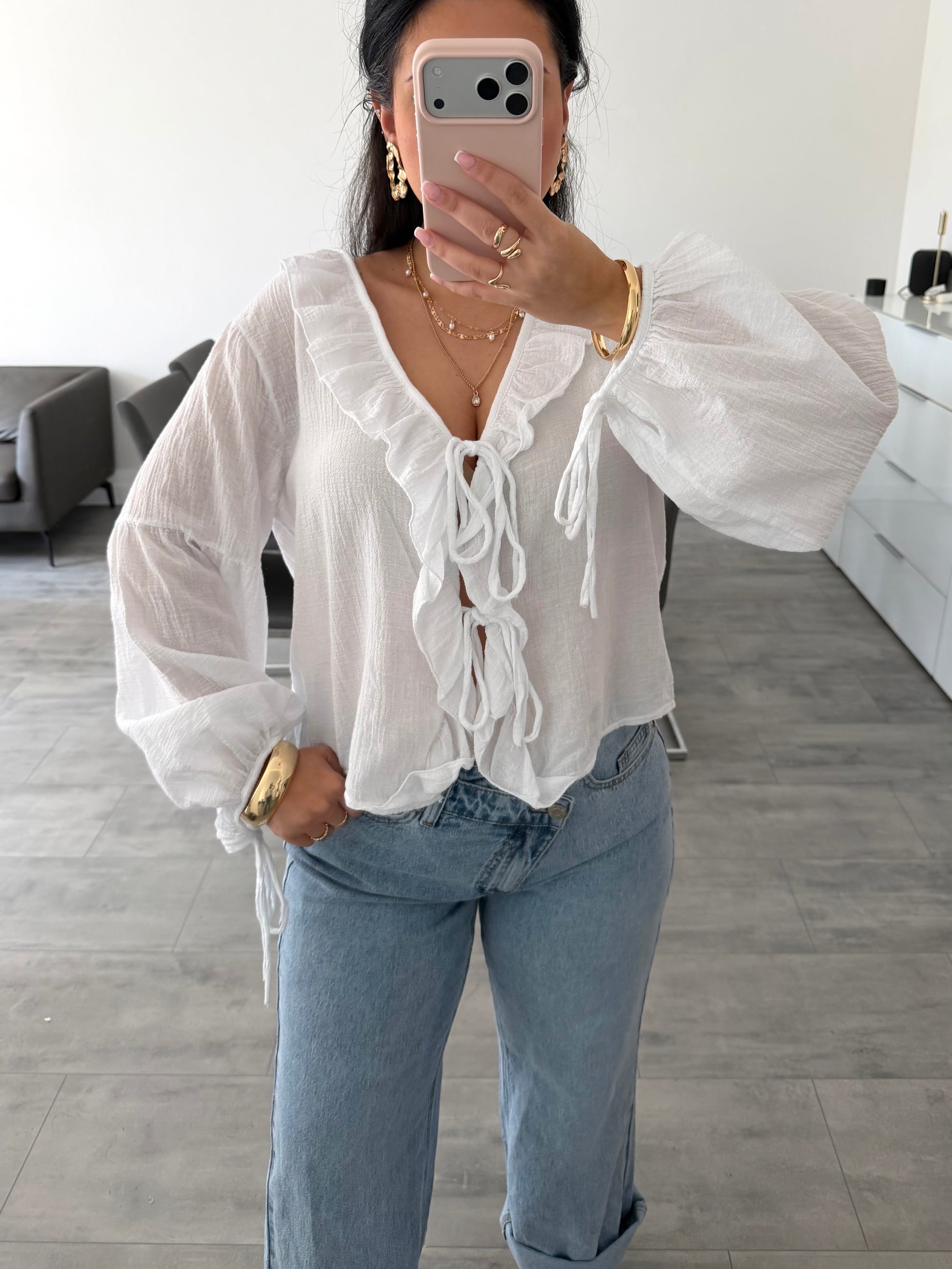 MUSSELINBLUSE DAHLIA – Musselin Mode Miss Nova
