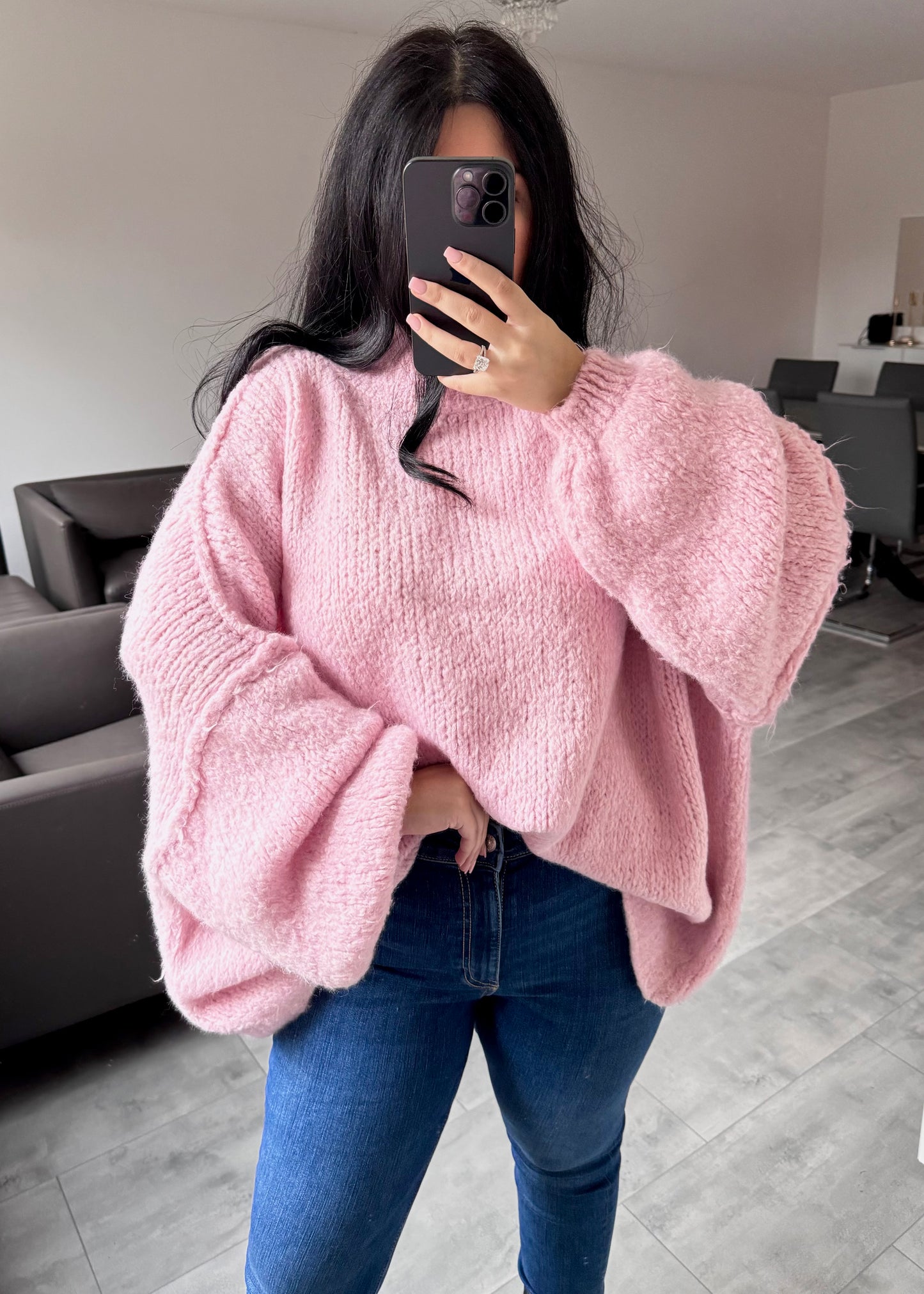 OVERSIZE PULLOVER FIONA ROSA