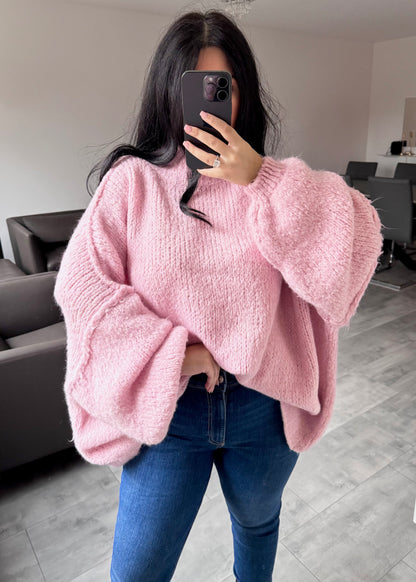 OVERSIZE PULLOVER FIONA ROSA