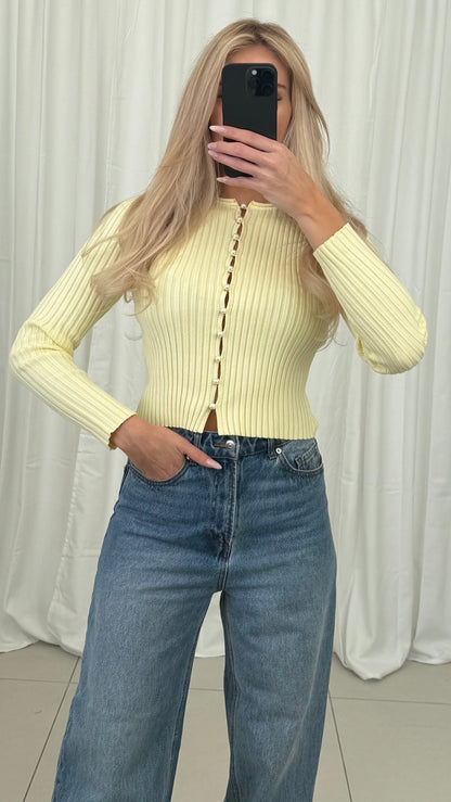 STRICKTOP LIVIA PERLEN – Miss Nova Damenmode