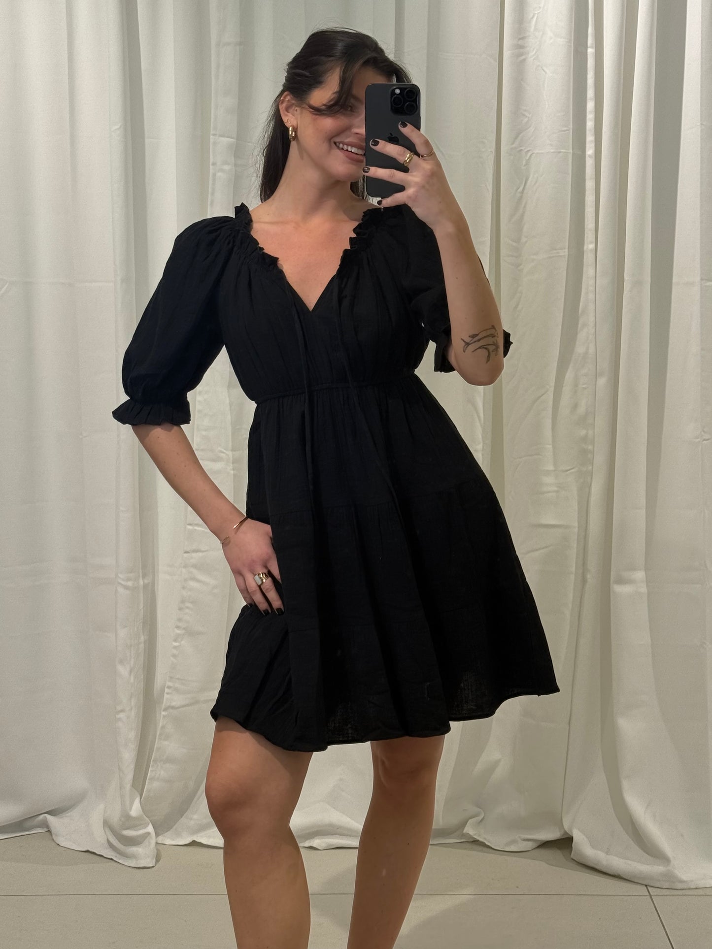 MUSSELIN BABYDOLLKLEID ELLA – Musselin Kleid bei Missnova