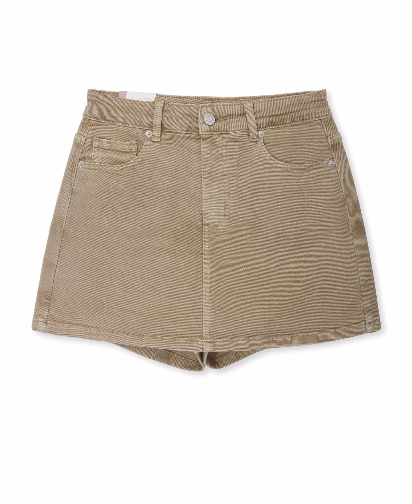 STRETCH JEANS HOSENROCK BRAUN