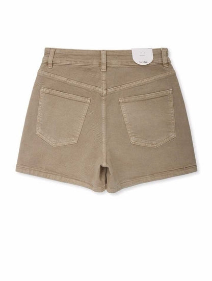 STRETCH JEANS HOSENROCK BRAUN