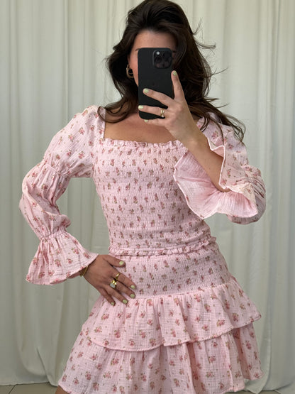 MUSSELIN HOSENROCK DAFINA MIT BLÜMCHEN – Musselin Mode Miss Nova