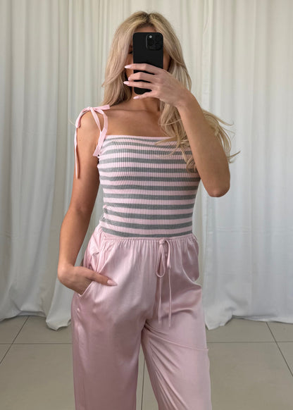 TOP MIT BINDEDETAILS MILANA – Miss Nova Damenmode