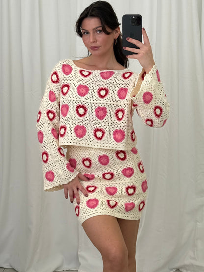 CROCHET HÄKELROCK ESTELLE – Damenmode bei Miss Nova