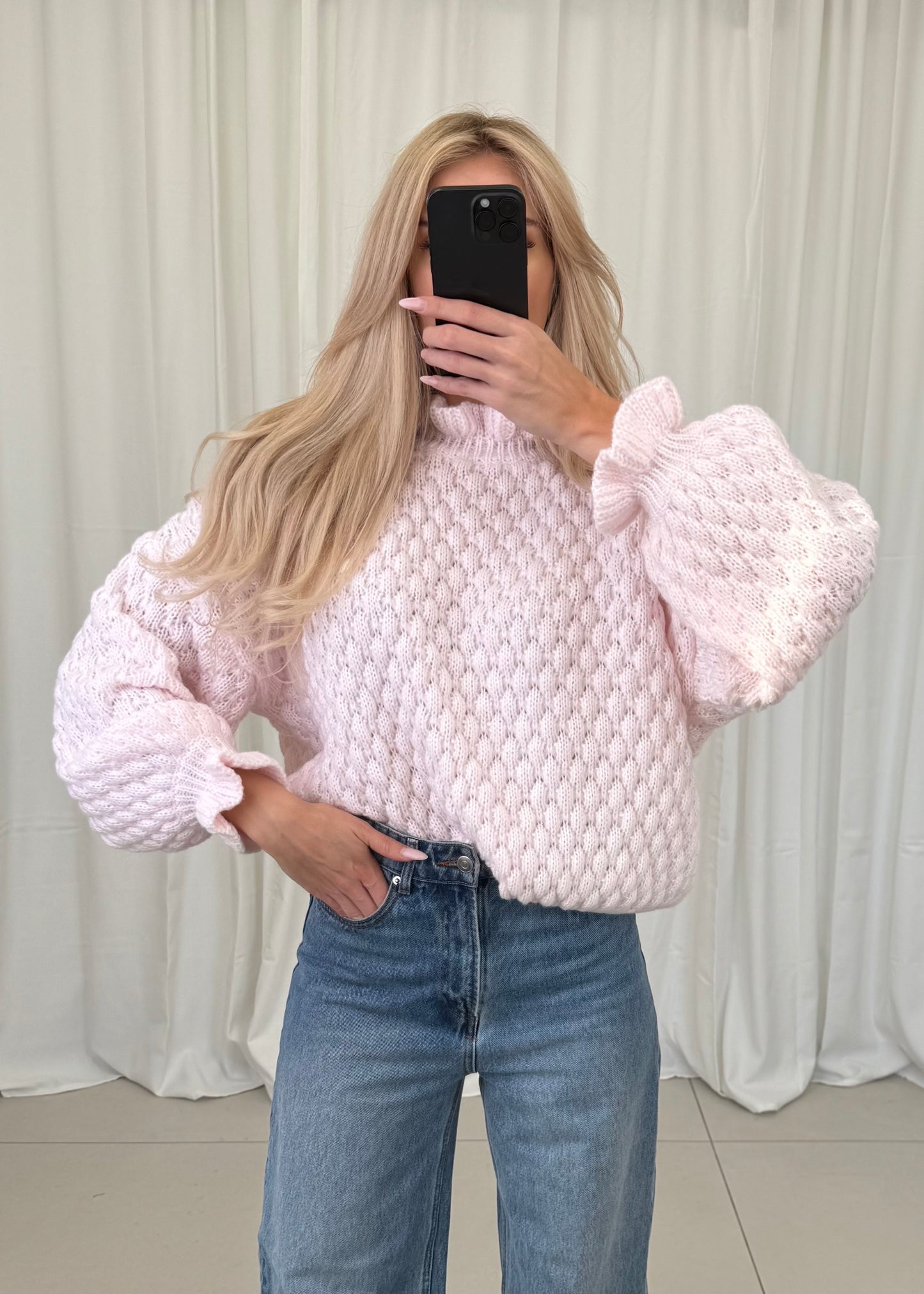 RÜSCHEN PULLOVER ANTONIA – Damenmode bei Miss Nova