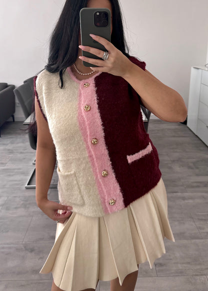 CARDIGAN WESTE ELENA BERRY – Miss Nova Damenmode