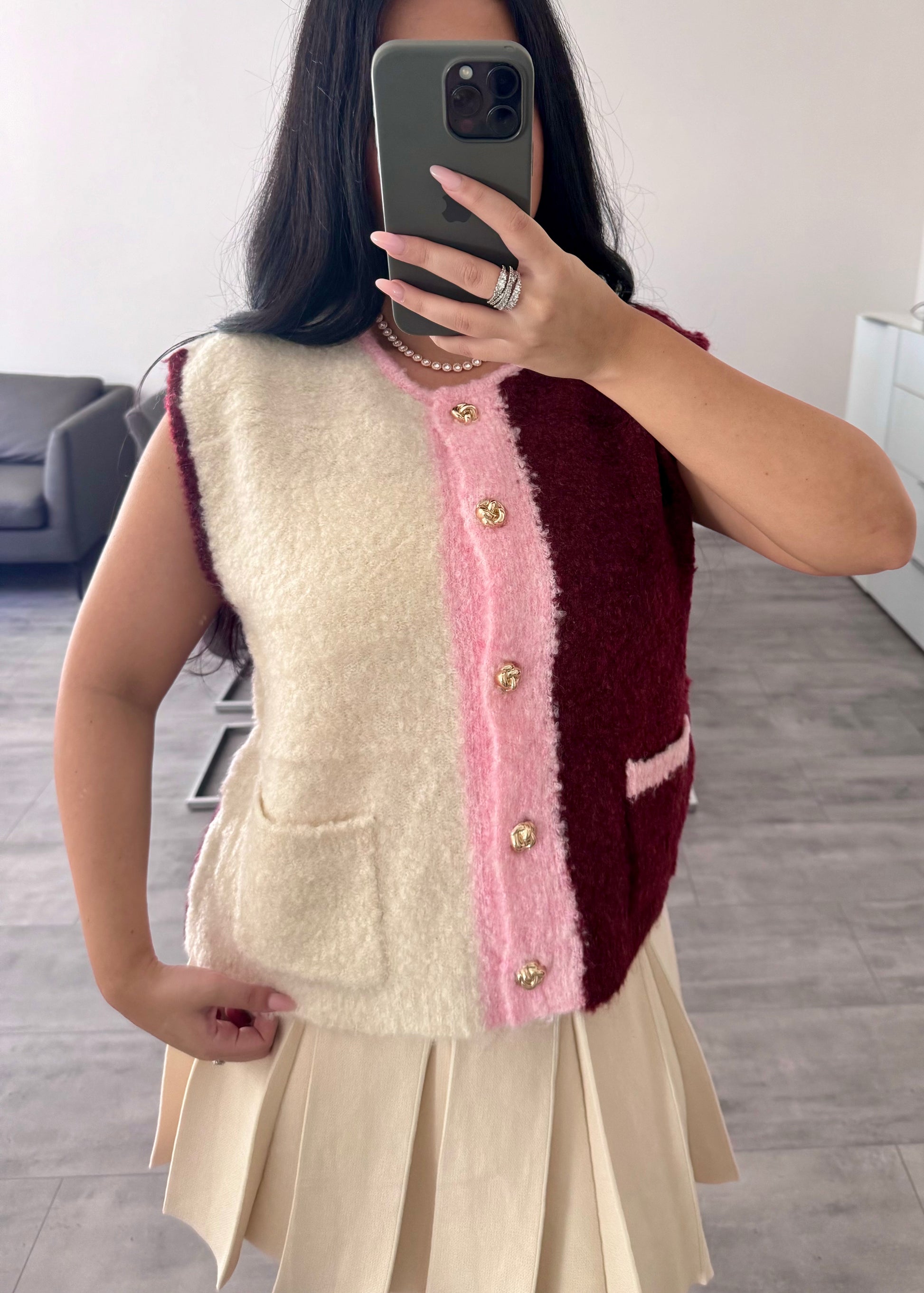 CARDIGAN WESTE ELENA BERRY – Miss Nova Damenmode