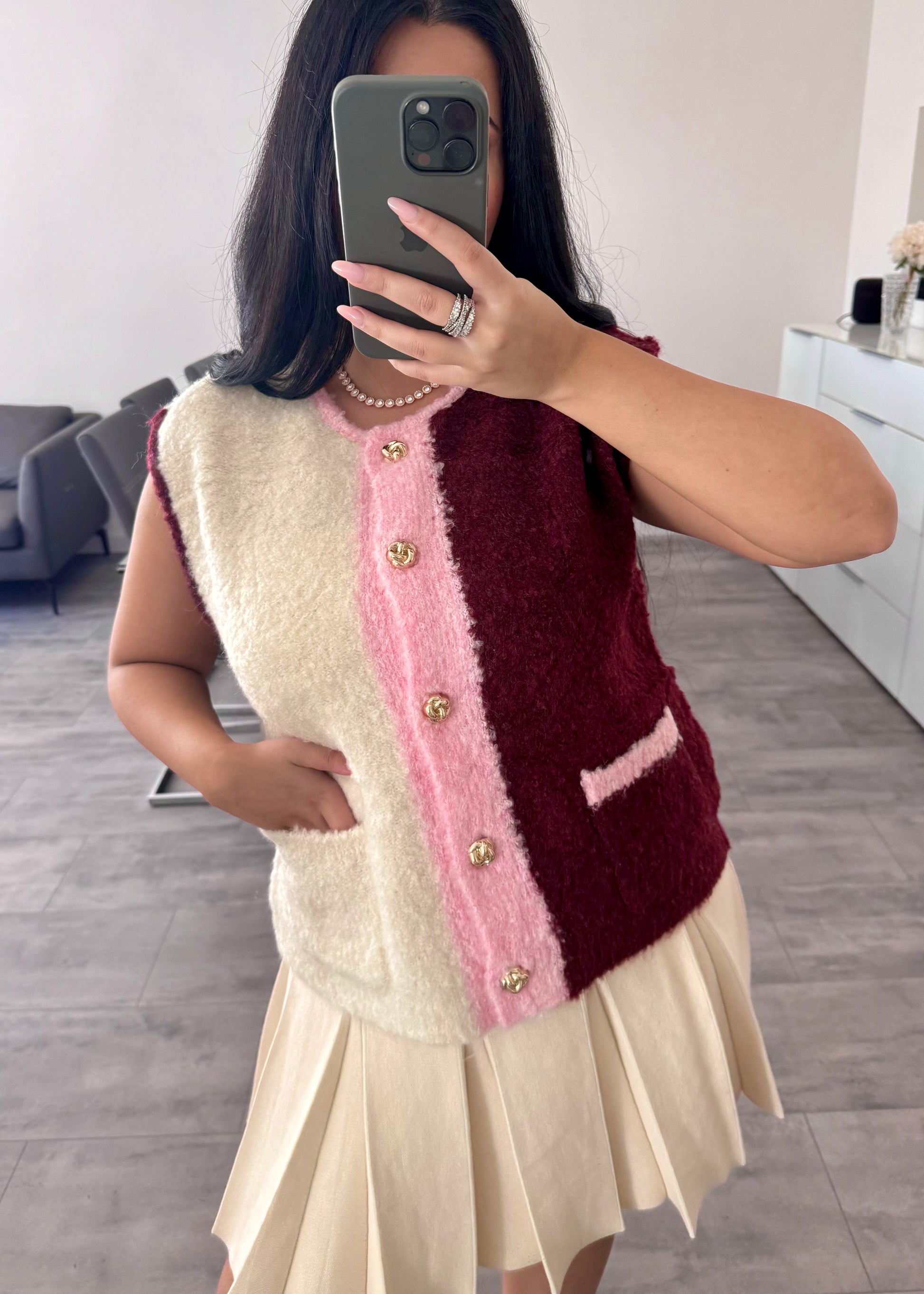 CARDIGAN WESTE ELENA BERRY – Miss Nova Damenmode